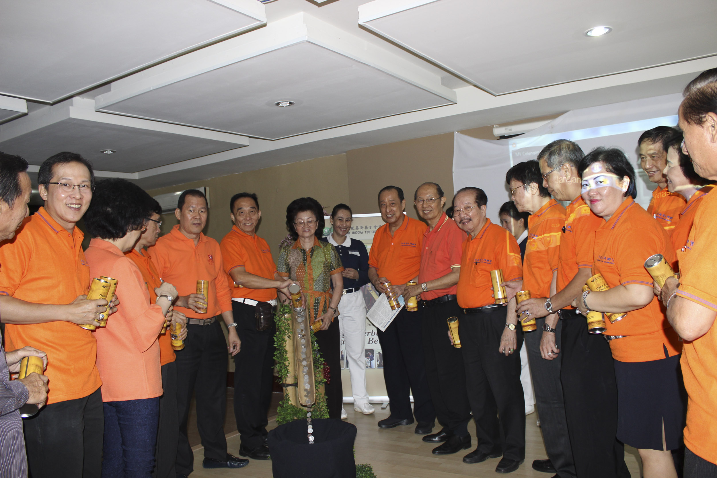 Pemulangan Celengan Bambu Tzu Chi